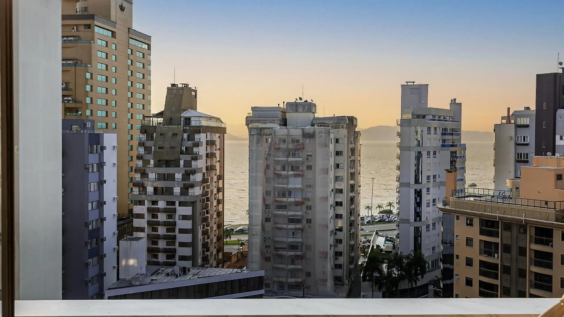 Wi-Fi 300Mb | Vista Parcial Do Mar | Piscina #Ca66 Lägenhet Florianópolis 0*,  Brasilien